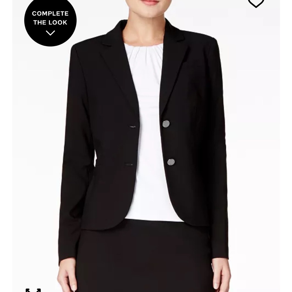 Calvin Klein Two-Button Blazer size 2p